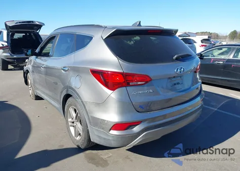 2017 Hyundai Santa Fe Sport 2.4L from USA, damaged, VIN 5XYZU3LB4HG399804